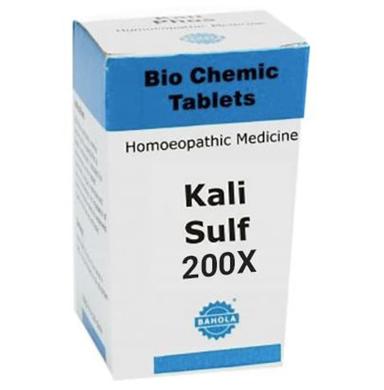 Bahola Kali Sulf Biochemic Tablet 200X