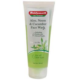 Baidyanath (Jhansi) Aloe, Neem & Cucumber Face Wash