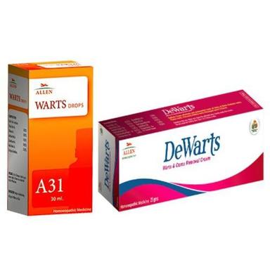 Allen Anti Warts Combo (A31 + Dewarts Cream)