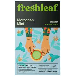 Freshleaf Combo Pack of Calming Chamomile Tea Bag (20) & Moroccan Mint Green Tea Bag (20)