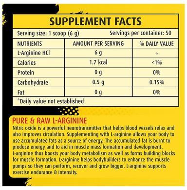 BTN Pure & Raw L- Arginine HPLC Tested & Certified Powder