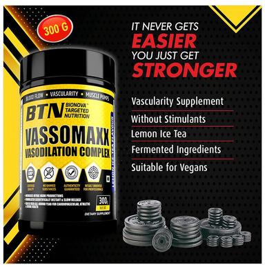 BTN Vassomaxx Vasodilation Complex Powder Lemon Ice Tea