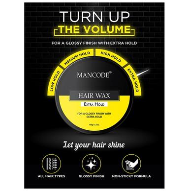 Mancode Extra Hold Hair Wax