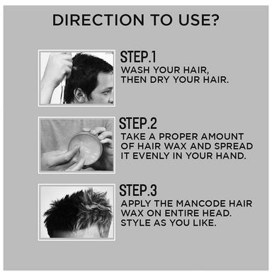 Mancode Hair Wax Mega Hold