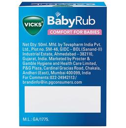 Vicks BabyRub Balm | For 3 Months & Above