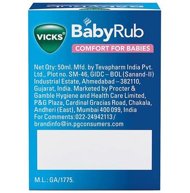 Vicks BabyRub Balm | For 3 Months & Above