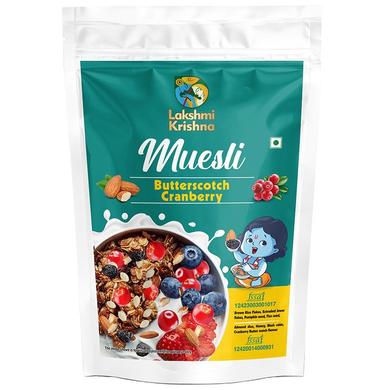 Lakshmi Krishna Muesli Butterscotch Cranberry