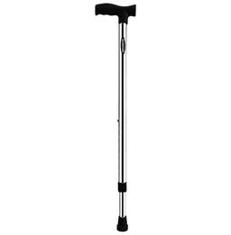 Guardian Adjustable Walking Stick Chrome Steel