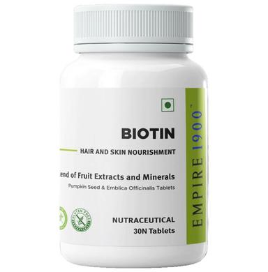 EMPIRE 1900 Biotin|Hair and Skin Nourishment|Biotin Supplement|Skin and Hair Supplement