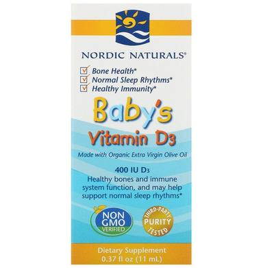 Nordic Naturals Baby's Vitamin D3 400 IU