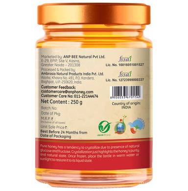 Anp Bee Organic Honey with Ashwagandha (250gm Each) Raw Unfiltered