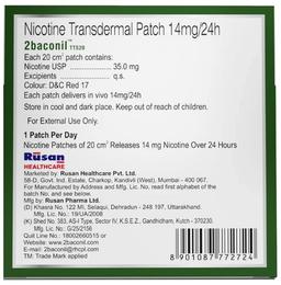 2baconil Patches Therapy for More Than 20 Cigarettes a Day