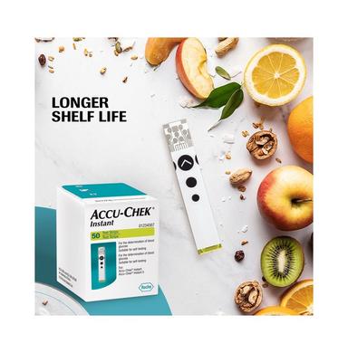 Accu-Chek Combo Pack of Instant 50 Test Strip & 2 Pack Softclix Lancet (25 Each)