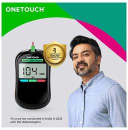Combo Pack of OneTouch Select Plus 50 Test Strip & 2 Pack of OneTouch Delica Plus 25 Lancet