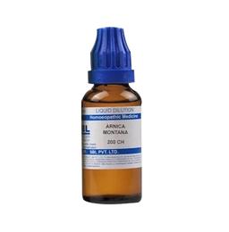Combo Pack of SBL Arnica Montana Dilution 200 CH & SBL Hypericum Perforatum Dilution 200 CH (30ml Each)