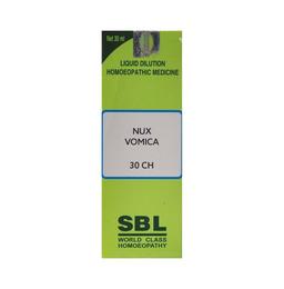 Combo Pack of SBL Arsenicum Album Dilution 30 CH & SBL Nux Vomica Dilution 30 CH (30ml Each)