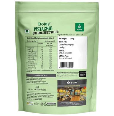 Bolas Pistachios Dry Roasted & Salted