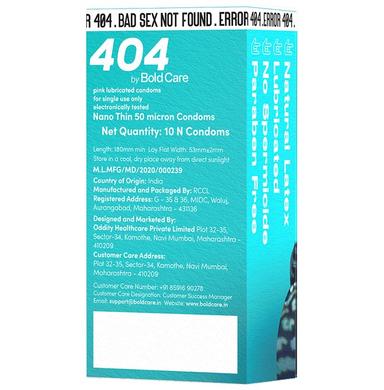 Bold Care 404 By Bold Care Condom Nano Thin