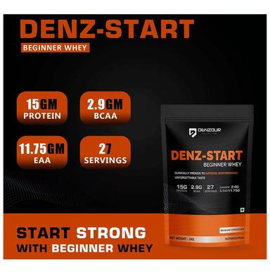 Denzour Nutrition Denz-Start Beginner Whey 2.9G BCAA Belgium Chocolate