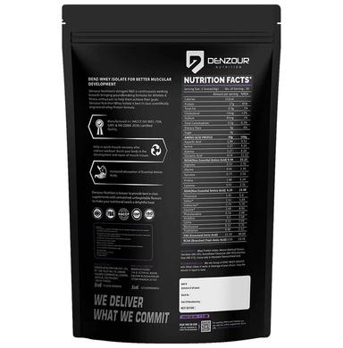 Denzour Nutrition Denz-Whey Pure Whey Isolate Powder Dark Chocolate