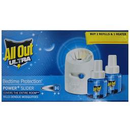 All Out Ultra Power Plus Slider Machine with Refill (45ml Each)