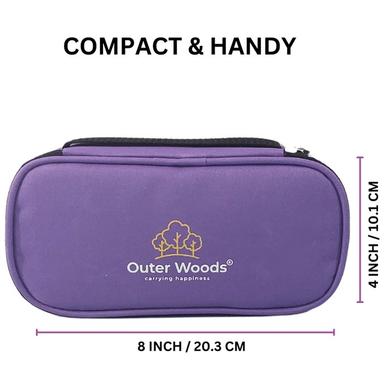Outer Woods OW 12 Insulated Insulin Cooler Bag Purple