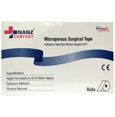 Nanz Comfort Microporous Surgical Tape 2.50cm x 9.1m