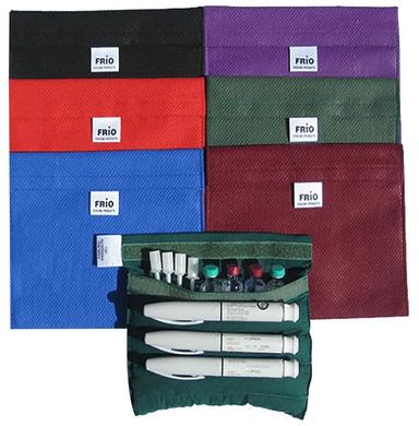 Frio Insulin Cooler & Allergy Medication Extra Large Wallet Purple