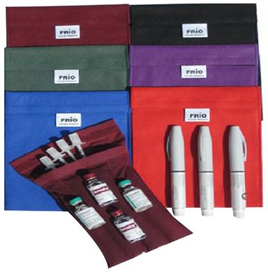 Frio Insulin Cooler & Allergy Medication Large Wallet Purple