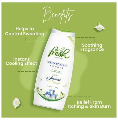 Dermifresh Prickly Heat Powder Fresh Jasmine