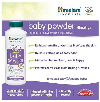 Himalaya Baby Powder | Keeps Baby's Skin Soft & Dry | Paraben-Free