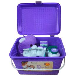 Himalaya Baby Summer Care Pack with Basket and Teddy