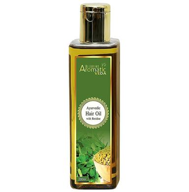 Alluring Aromatic Veda Ayurvedic Hair Oil with Residue