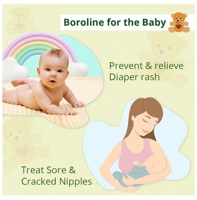 Boroline SX Antiseptic Ayurvedic Cream for Dry Skin with Boroline Body Lotion 7ml Free