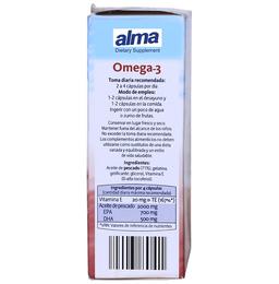 Alma Omega 3 Acidos Grasos Capsule