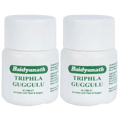 Baidyanath (Jhansi) Triphala Guggulu Tablet (80 Each)