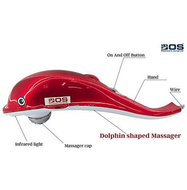 Bos Medicare Surgical Dolphin Handheld Body Massager