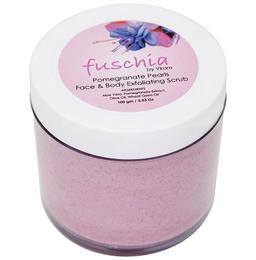 Fuschia Pomegranate Pearls Exfoliating Face & Body Scrub