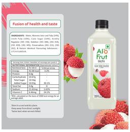 Alo Frut Litchi Aloevera Chunks & Juice