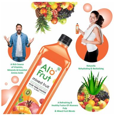 Alo Frut Mixed Fruit Aloevera Chunks & Juice