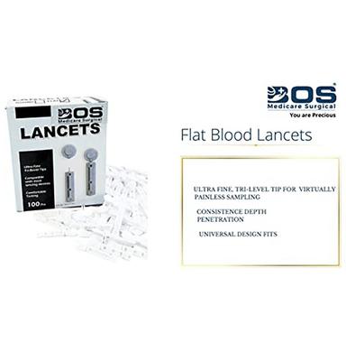Bos Medicare Surgical Glucometer FBL-100 Flate Blood
