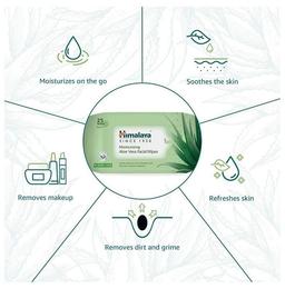 Himalaya Personal Care Moisturizing Aloe Vera Facial Wipes