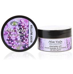 Aloe Veda Luxury Body Butter Shea Butter with French Lavender and Chamomile