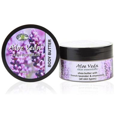 Aloe Veda Luxury Body Butter Shea Butter with French Lavender and Chamomile
