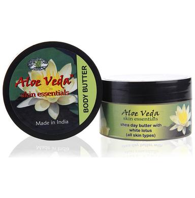 Aloe Veda Luxury Body Butter Shea Butter with White Lotus