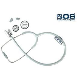 Bos Medicare Surgical Stainless Steel Dual Head (Bosm 11) Cardiology Stethoscope Grey