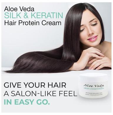 Aloe Veda Silk & Keratin Hair Protein Cream