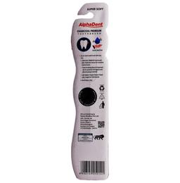 Alphadent Charcoal Premium Toothbrush Soft Random Colour