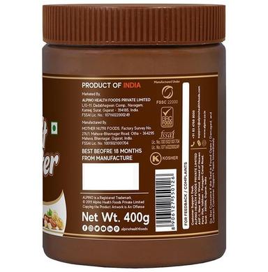 Alpino Chocolate Smooth Peanut Butter (400gm Each)