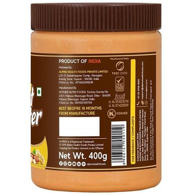 Alpino Classic Smooth Peanut Butter (400gm Each)